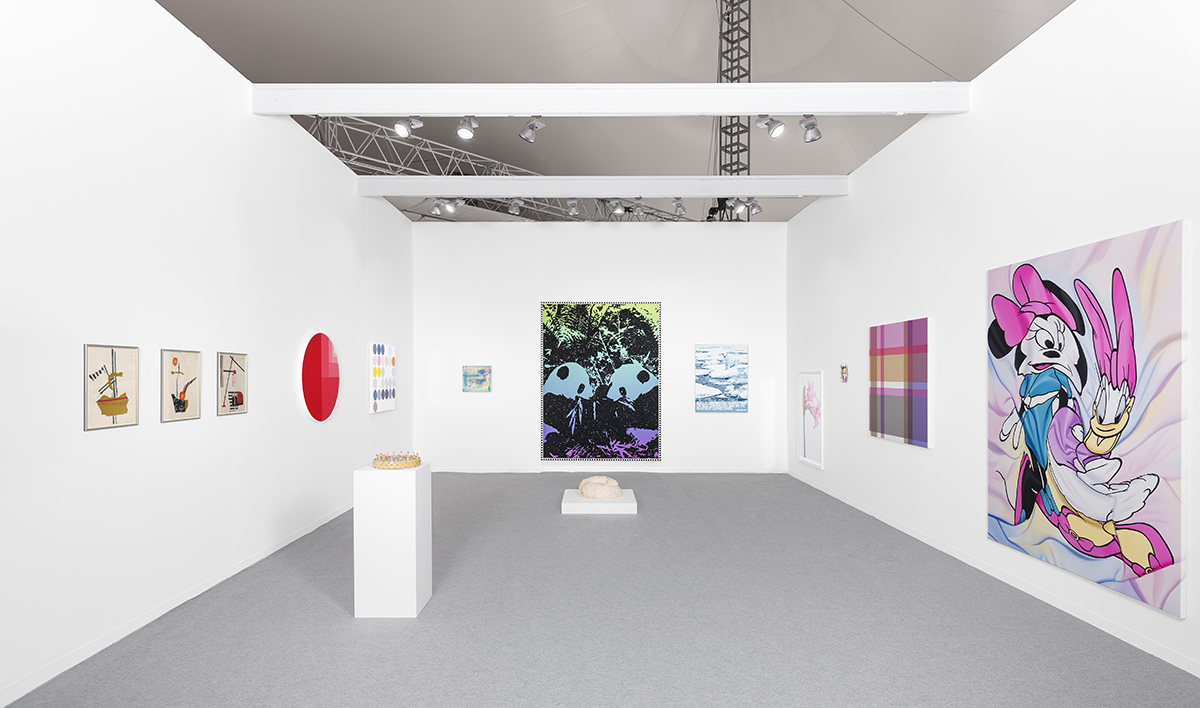 Air de Paris stand at Gstaad Art, 2024